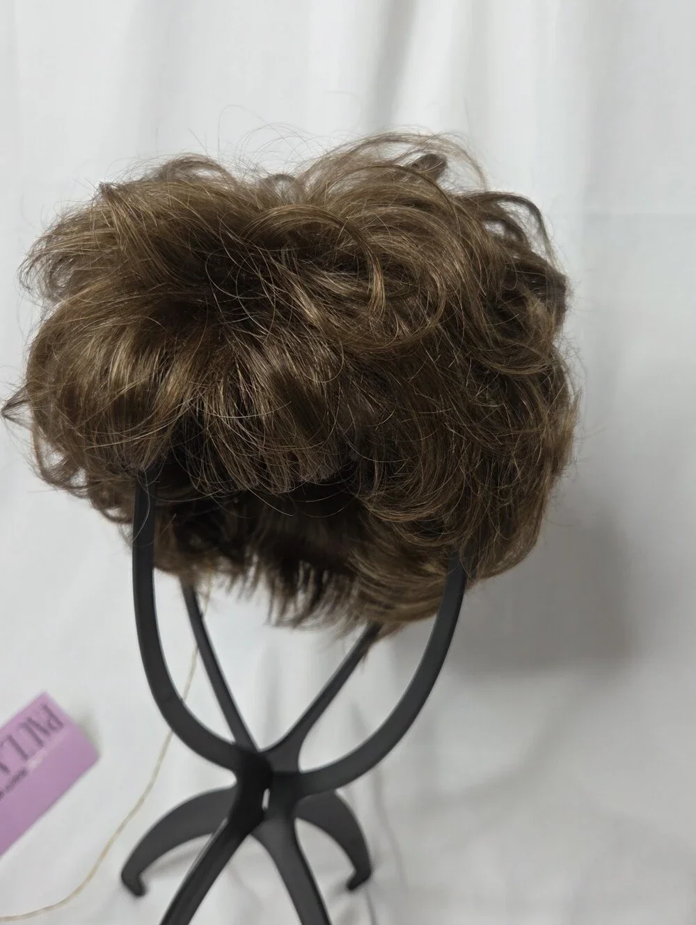 Paula Young Pecan Brown Curly Hairpiece for Women New